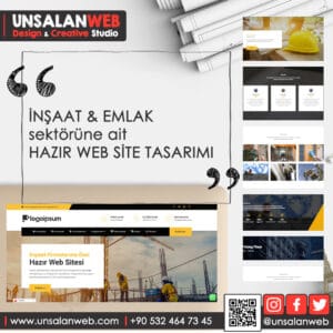 İnşaat Firmalarına Özel Hazır Web Sitesi Tasarımı Snippet İnşaat Firmalarına Özel Hazır Web Sitesi Tasarımı Snippet